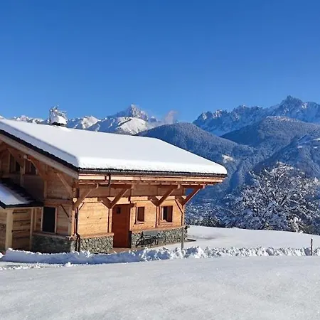 Récent Vue Panoramique Sur Le Mont-blanc * Combloux