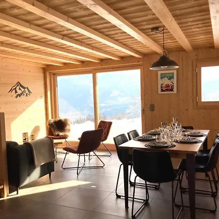 Chalet Neuf Vue Panoramique Sur Le Mont-blanc Combloux