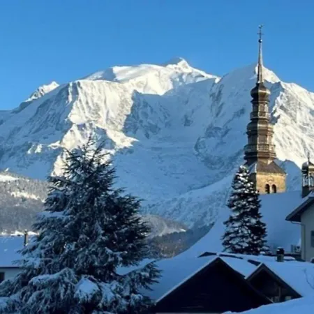 Chalet Neuf Vue Panoramique Sur Le Mont-blanc